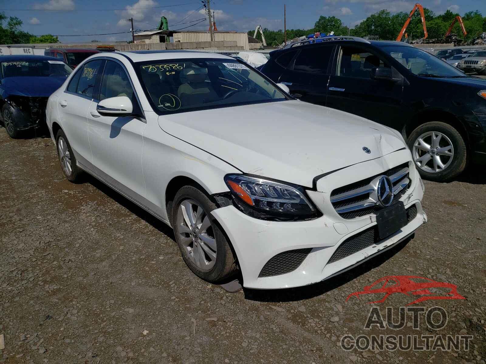 MERCEDES-BENZ C CLASS 2019 - 55SWF8EBXKU315747