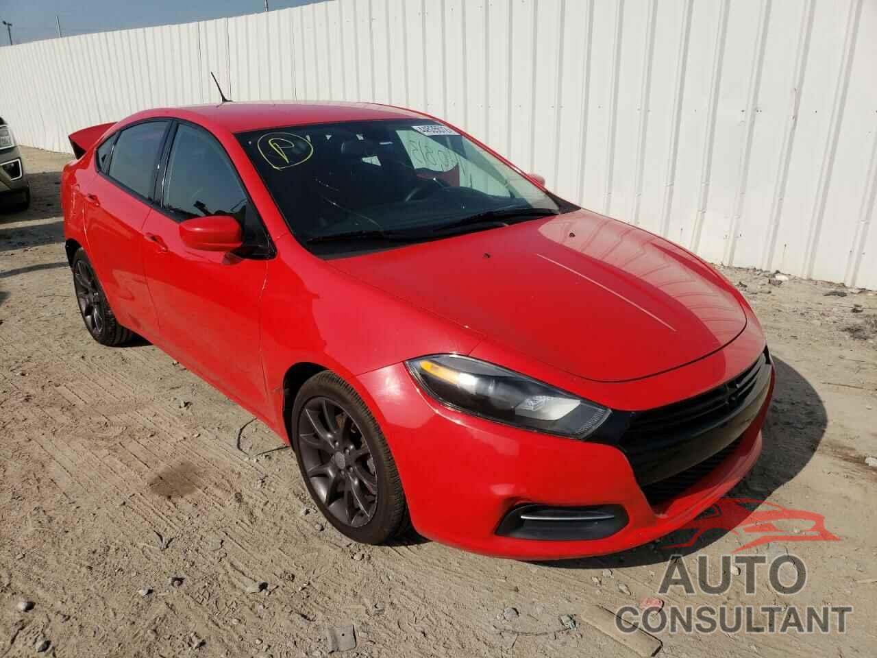 DODGE DART 2016 - 1C3CDFAAXGD625007