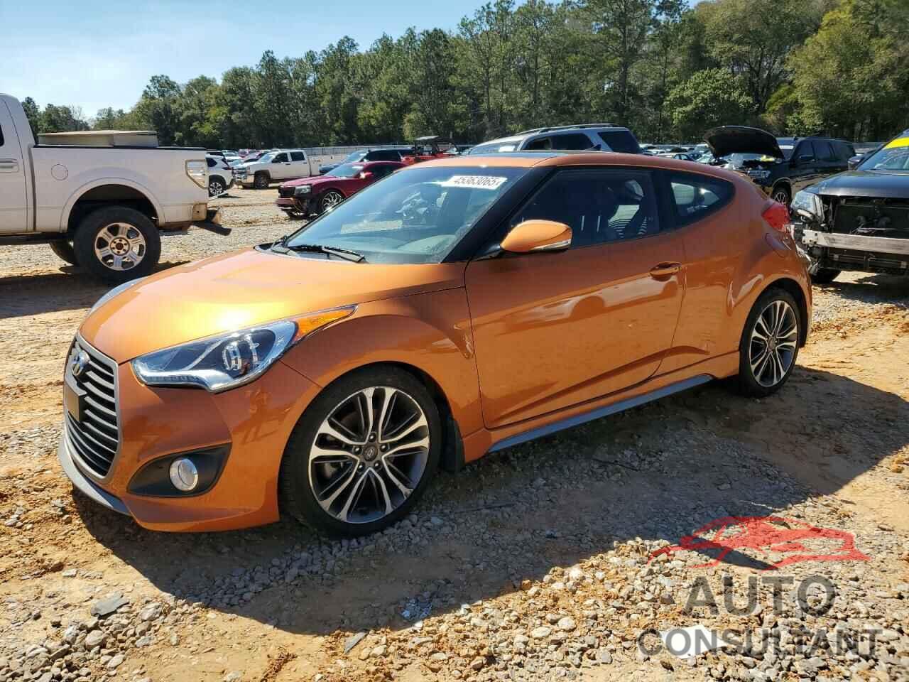 HYUNDAI VELOSTER 2016 - KMHTC6AEXGU273219