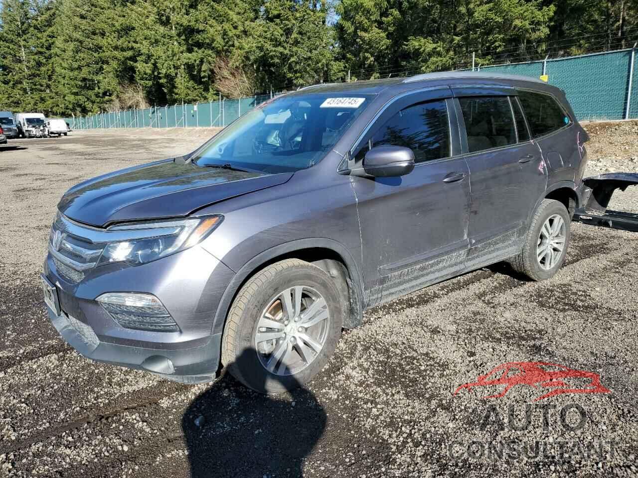 HONDA PILOT 2016 - 5FNYF6H55GB127049