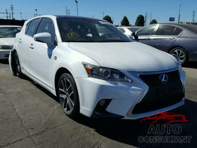 LEXUS CT 200 2015 - JTHKD5BHXF2240889