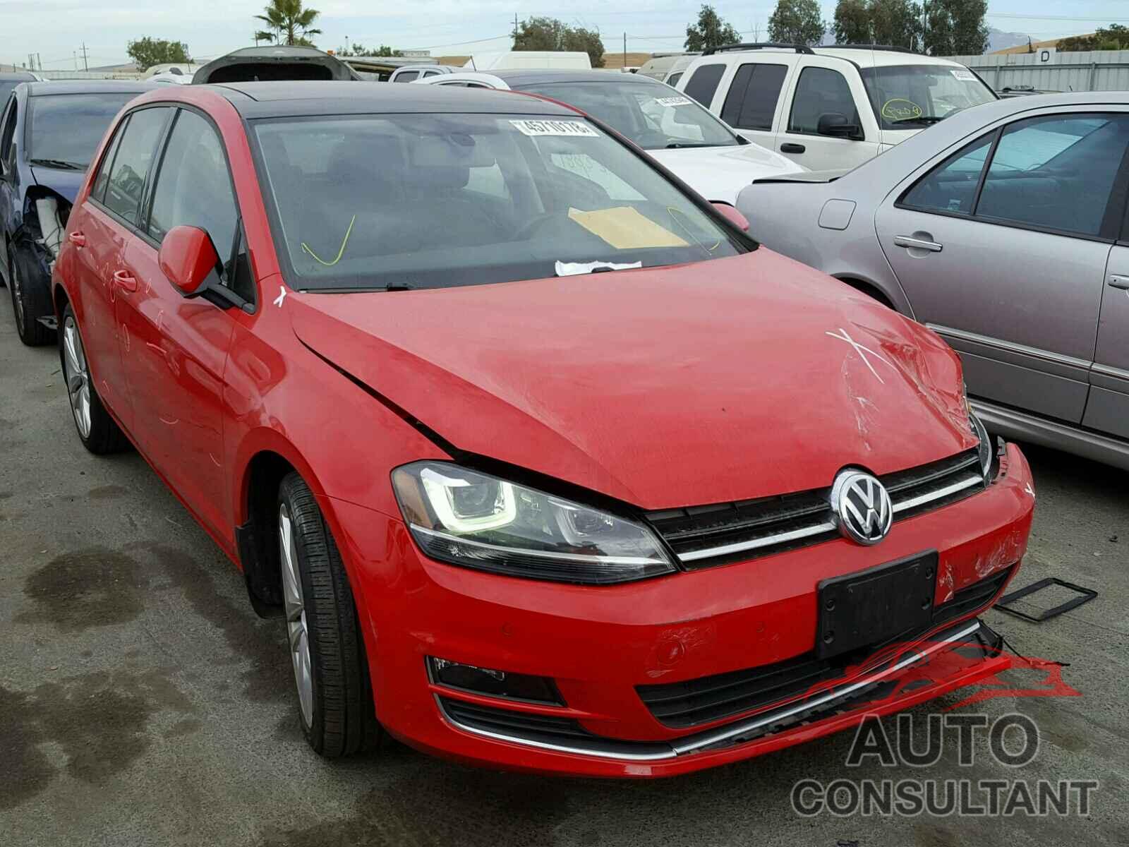 VOLKSWAGEN GOLF 2015 - 3VW2A7AU8FM069893