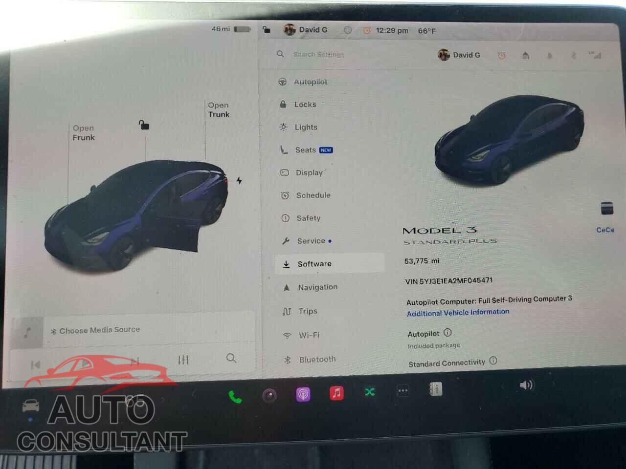 TESLA MODEL 3 2021 - 5YJ3E1EA2MF045471