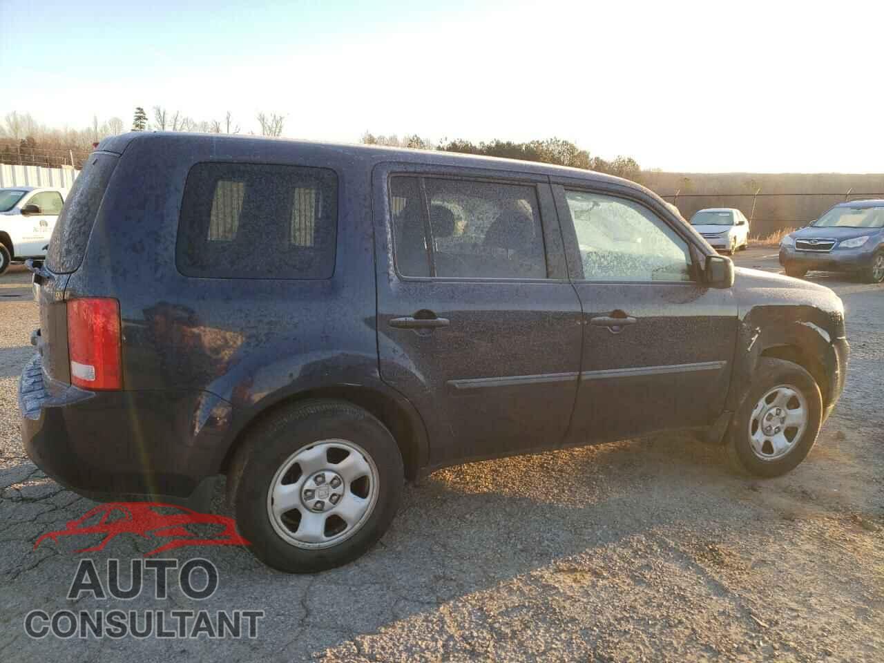 HONDA PILOT 2012 - 5FNYF3H29CB030659