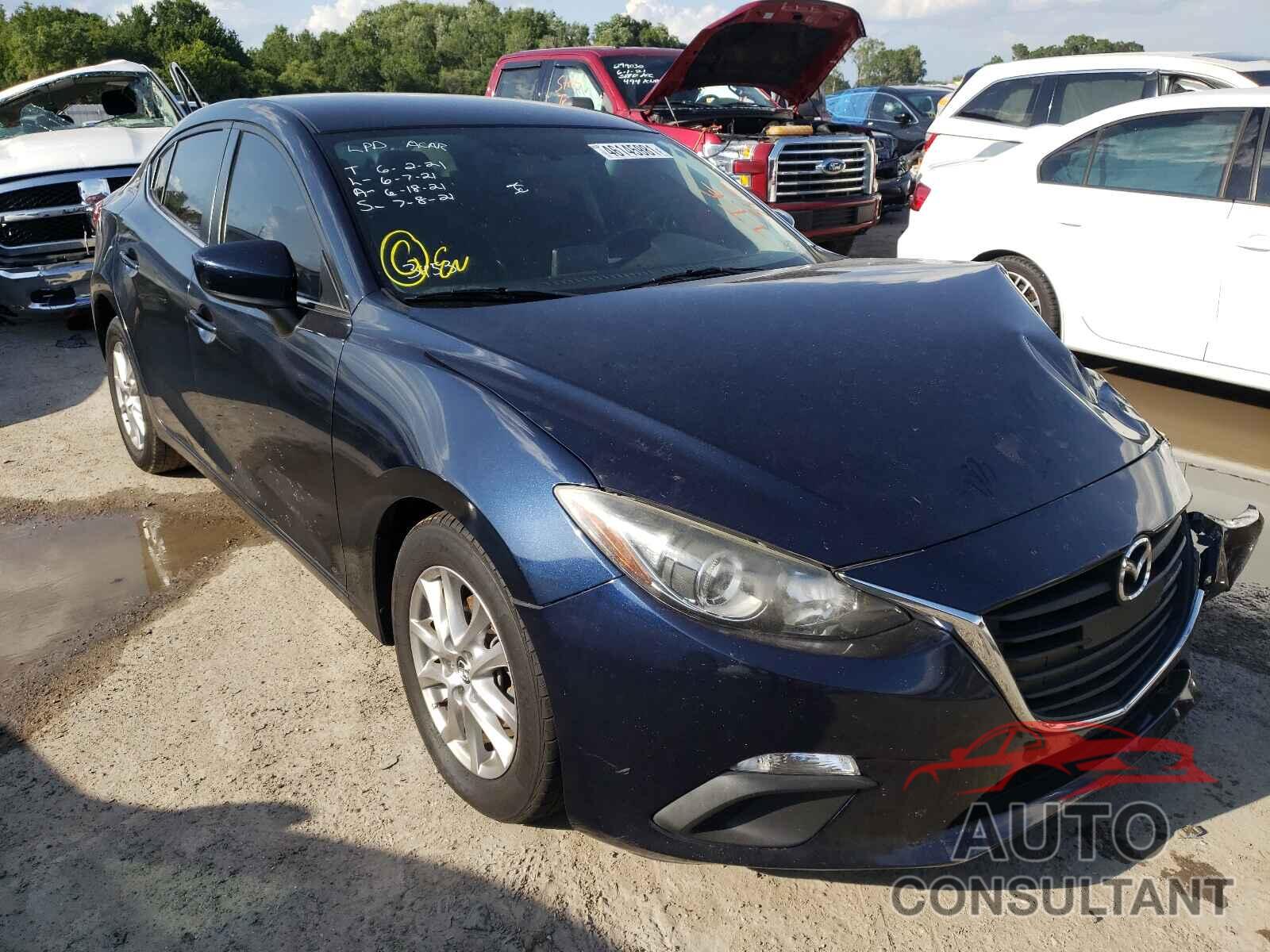 MAZDA 3 2016 - JM1BM1U77G1303453