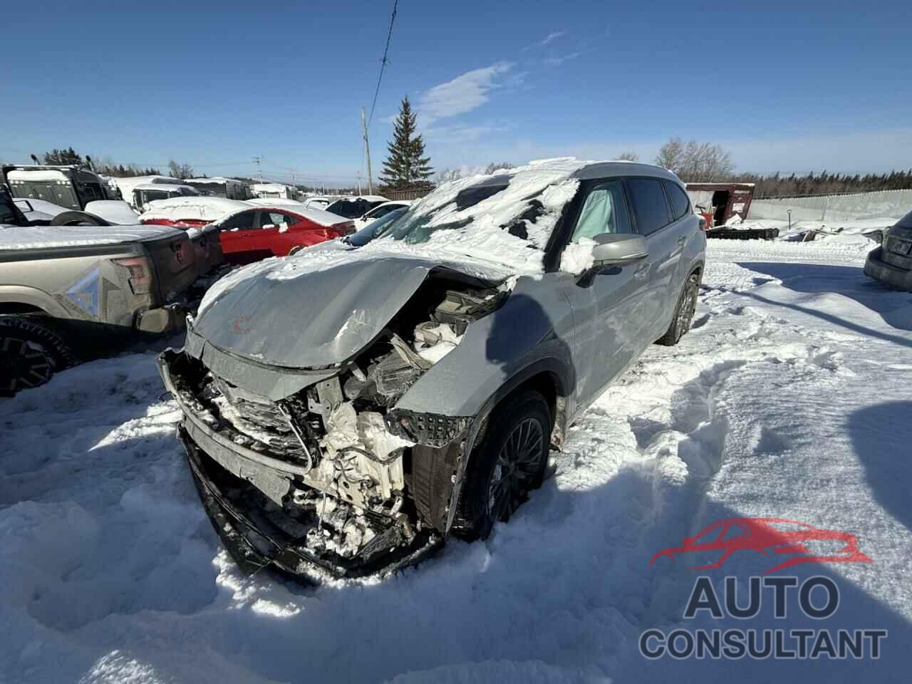 TOYOTA HIGHLANDER 2022 - 5TDABRCH3NS555209