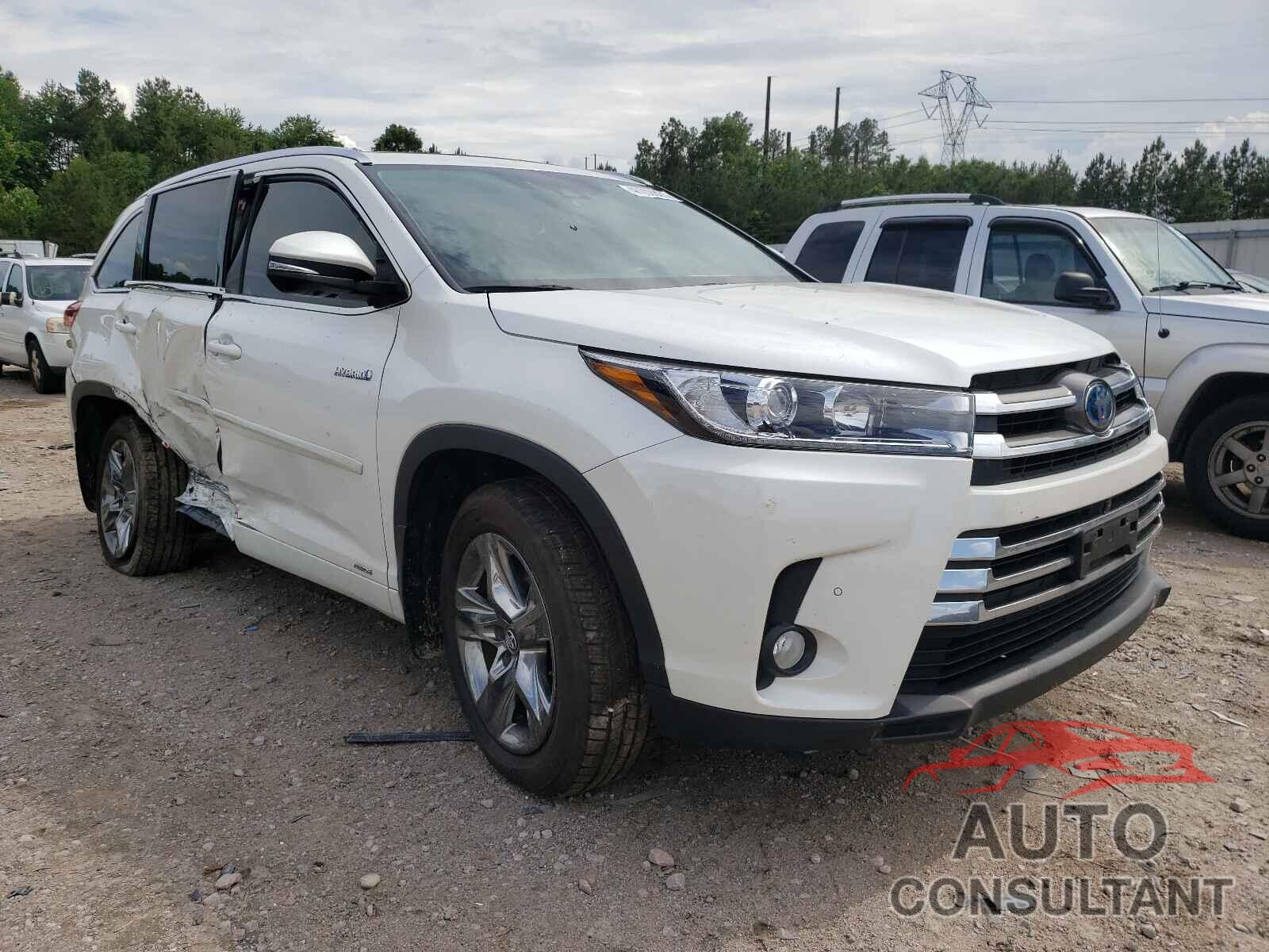 TOYOTA HIGHLANDER 2017 - 5TDDGRFH2HS021441