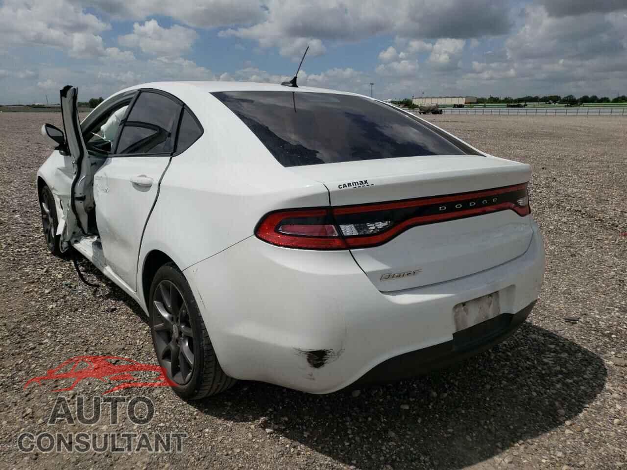 DODGE DART 2016 - 1C3CDFAA5GD749802