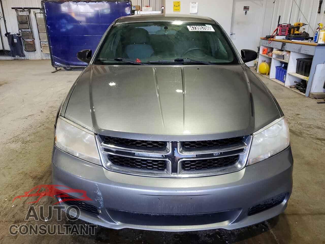 DODGE AVENGER 2013 - 1C3CDZAG9DN521362
