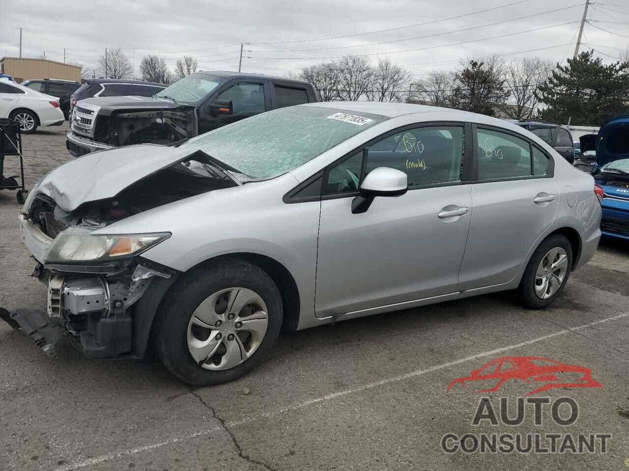 HONDA CIVIC 2013 - 19XFB2F57DE075018