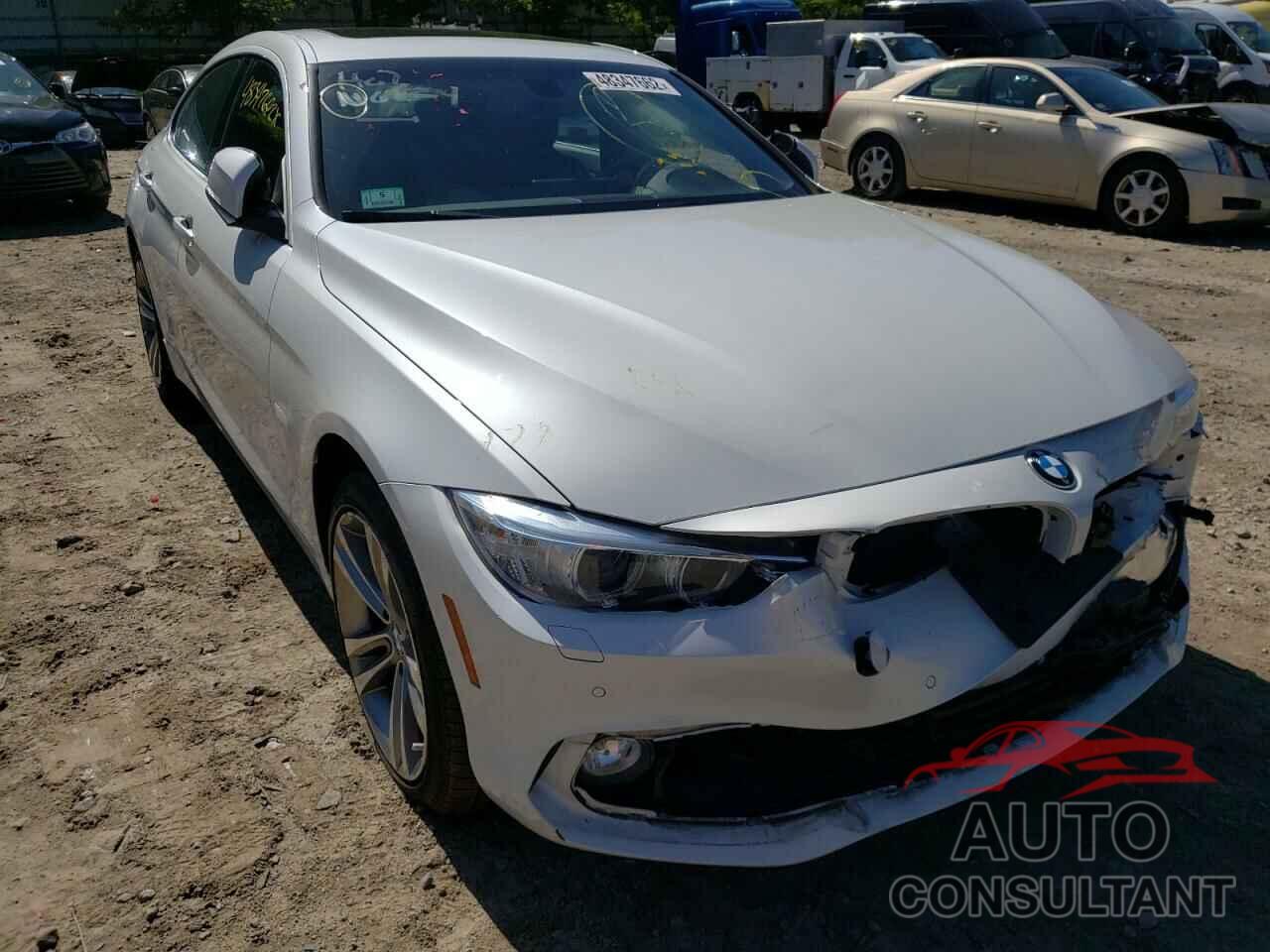 BMW 4 SERIES 2017 - WBA4E5C54HG189100