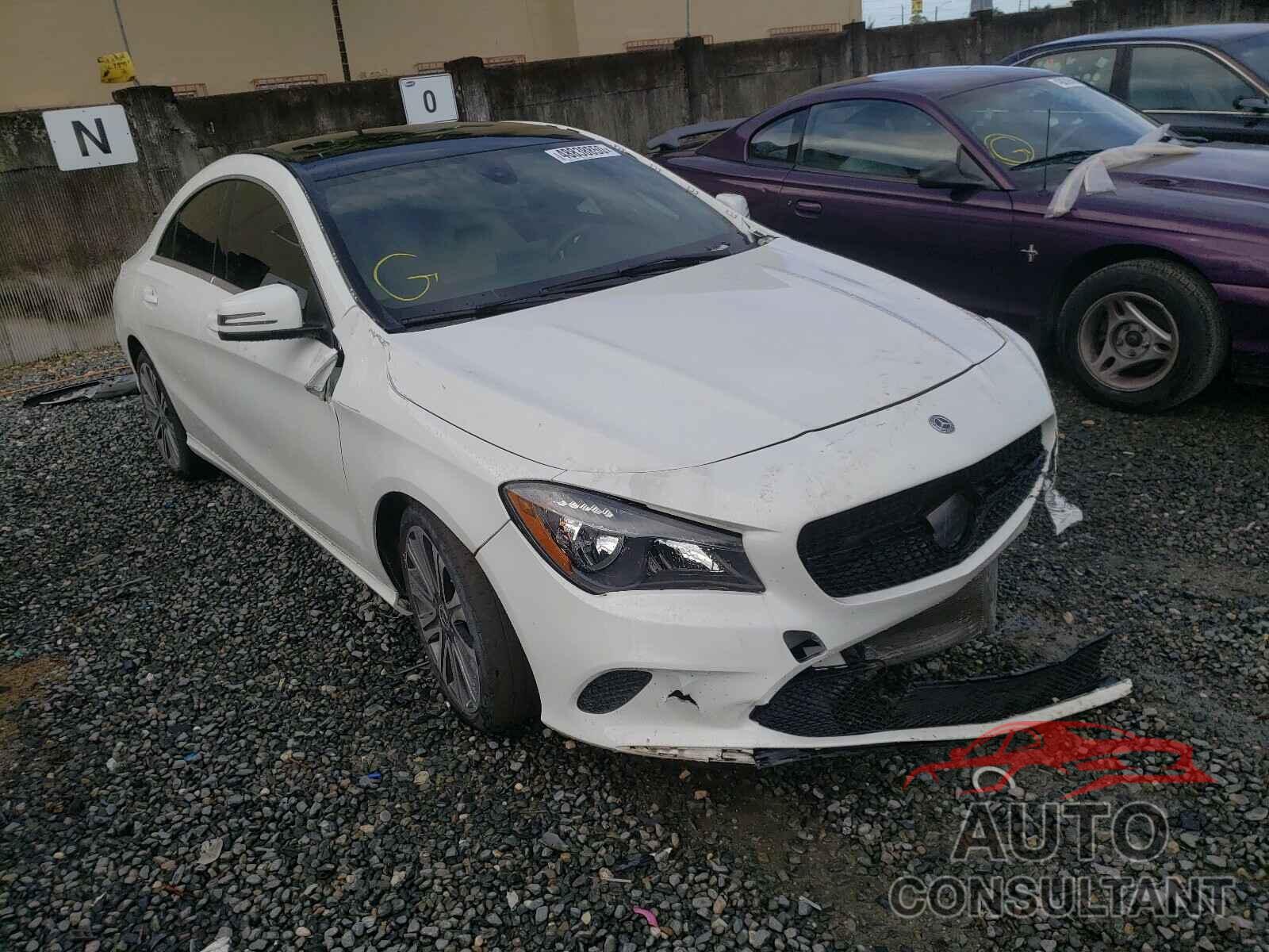 MERCEDES-BENZ CLA-CLASS 2018 - WDDSJ4EB1JN672649