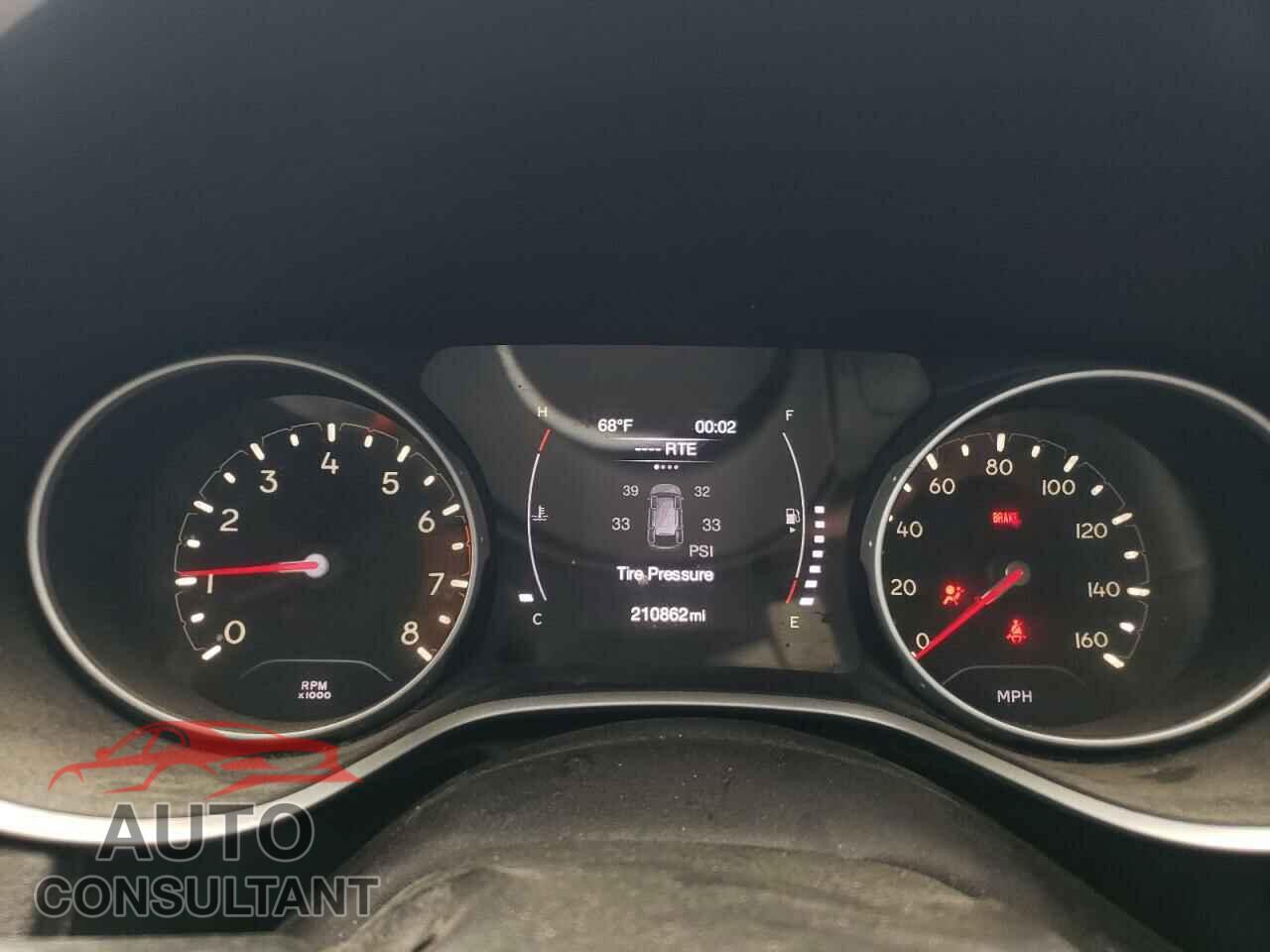 JEEP COMPASS 2017 - 3C4NJCABXHT672540