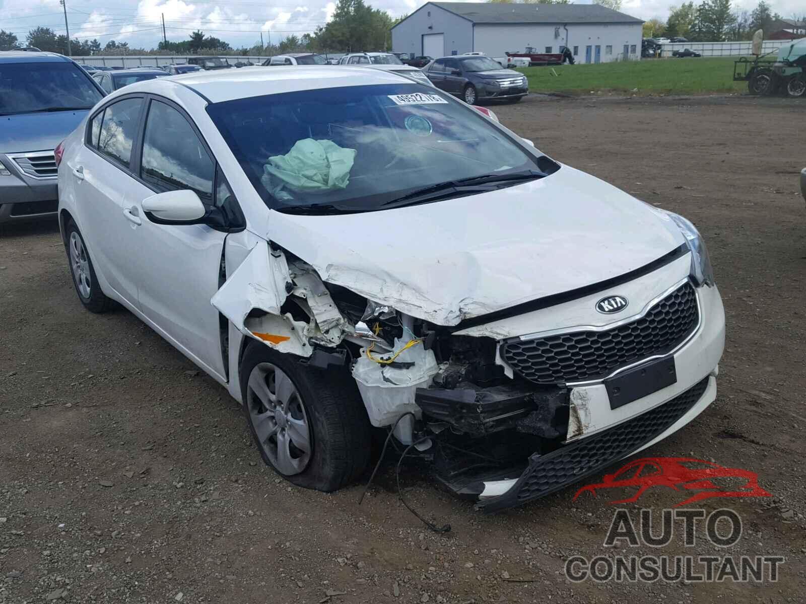KIA FORTE 2016 - KNAFK4A67G5477422