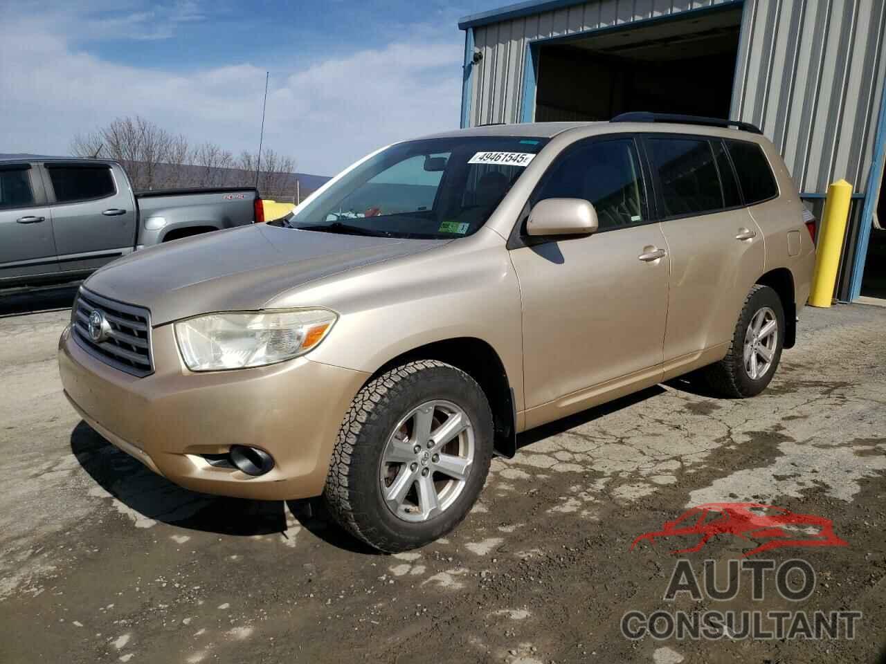 TOYOTA HIGHLANDER 2009 - JTEDS41A292087472