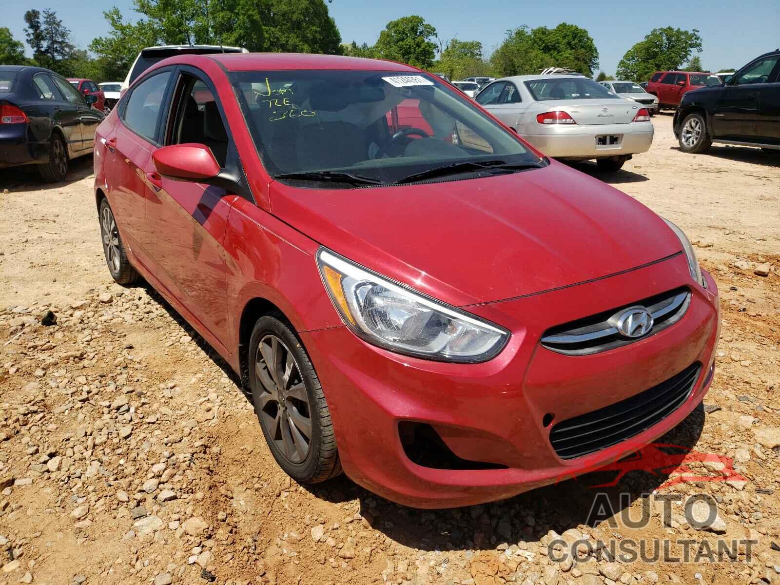 HYUNDAI ACCENT 2017 - KMHCT4AE5HU323966