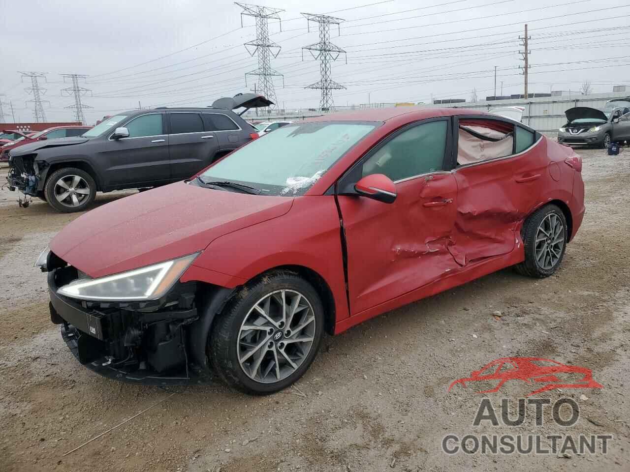 HYUNDAI ELANTRA 2020 - KMHD84LF0LU938865