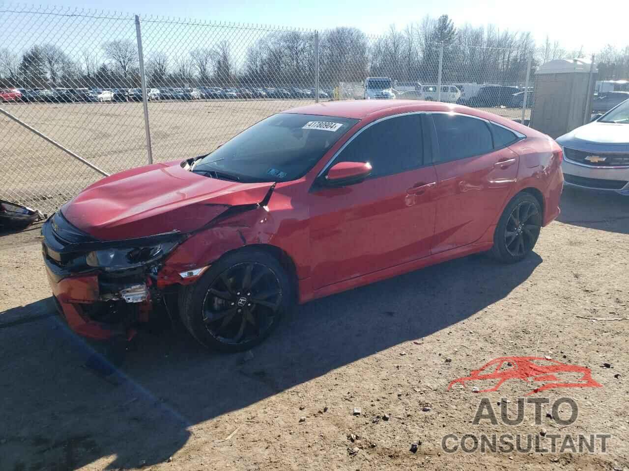 HONDA CIVIC 2019 - 2HGFC2F89KH512883