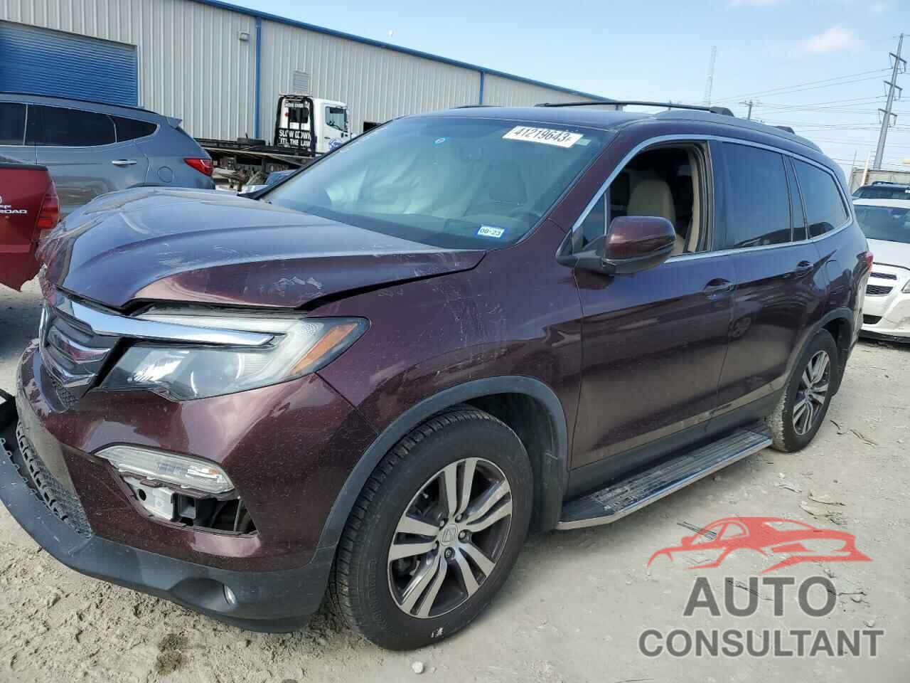 HONDA PILOT 2017 - 5FNYF5H83HB029515