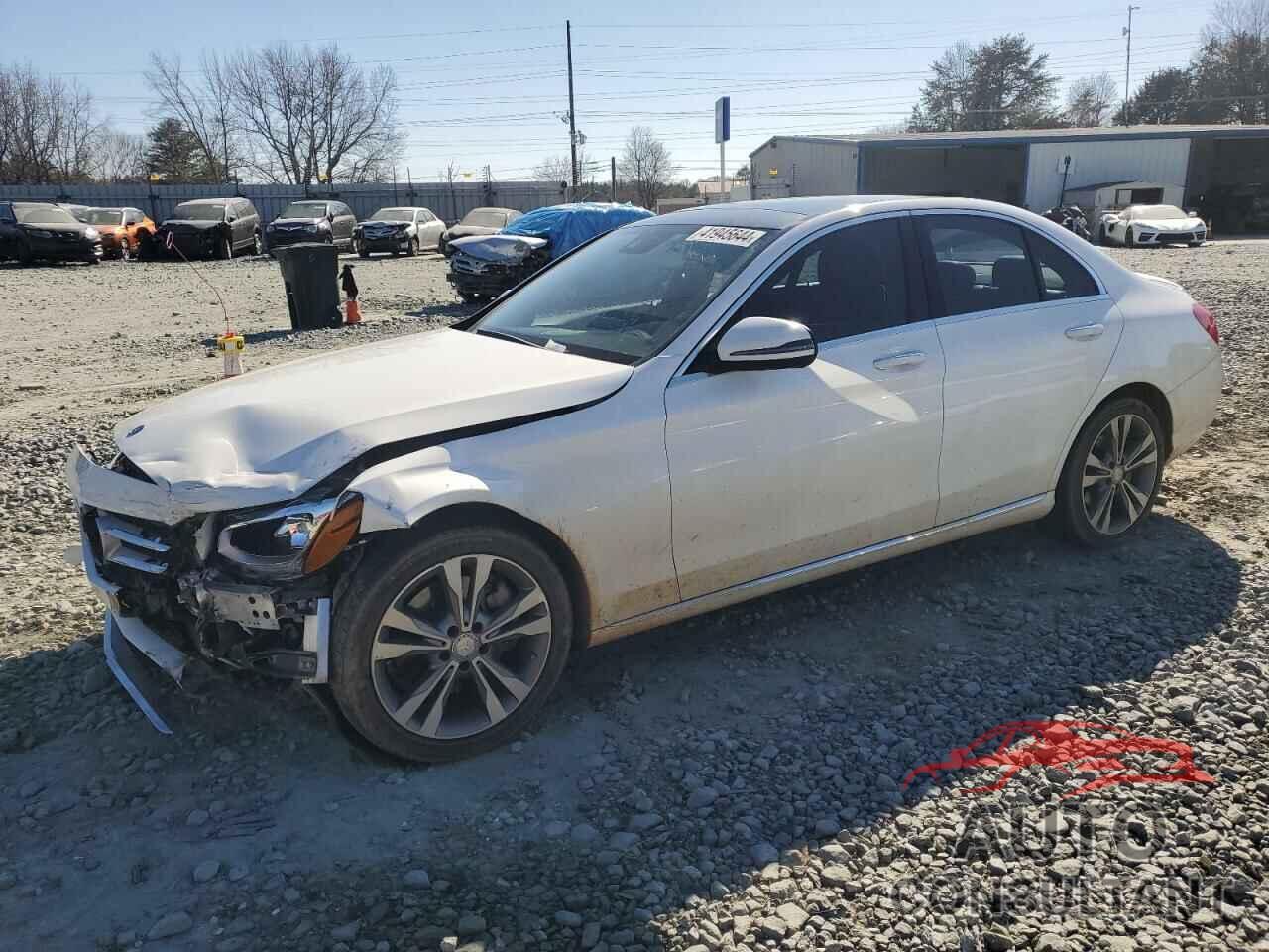 MERCEDES-BENZ C-CLASS 2016 - WDDWF4JB9GR147560