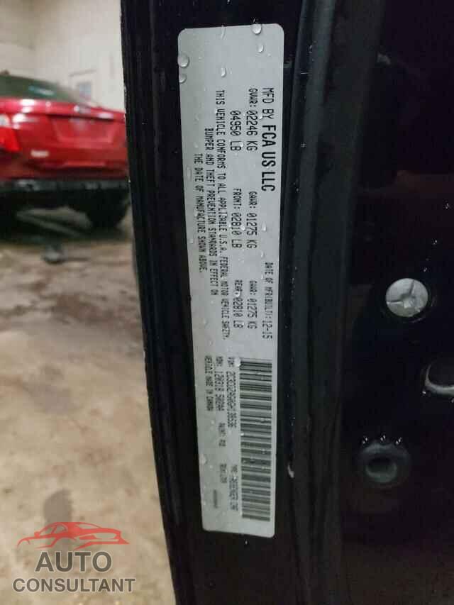 DODGE CHALLENGER 2016 - 2C3CDZAG0GH138536