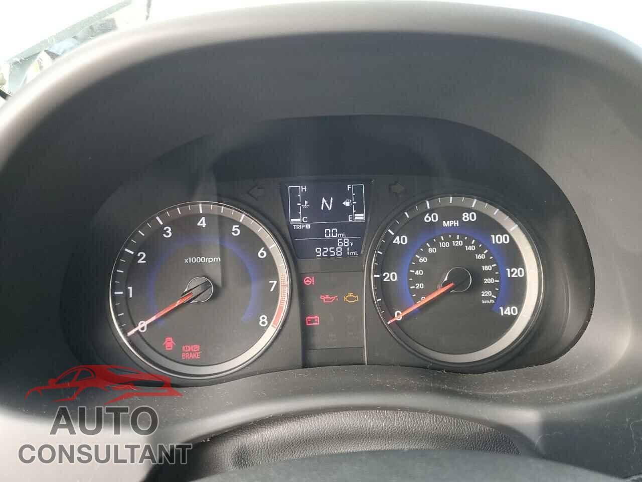 HYUNDAI ACCENT 2017 - KMHCU5AE0HU357204