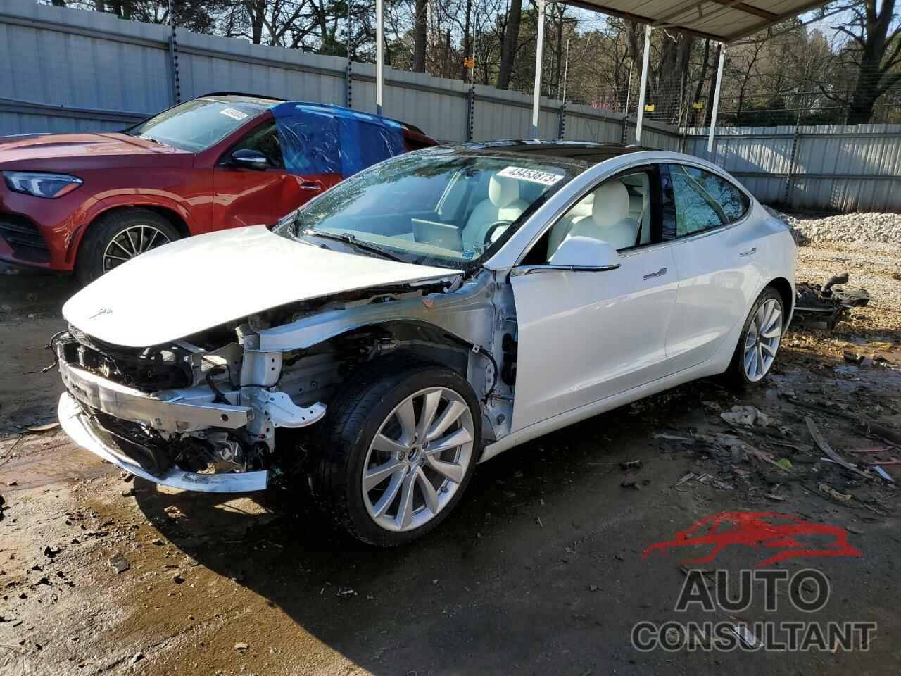 TESLA MODEL 3 2020 - 5YJ3E1EB8LF535372