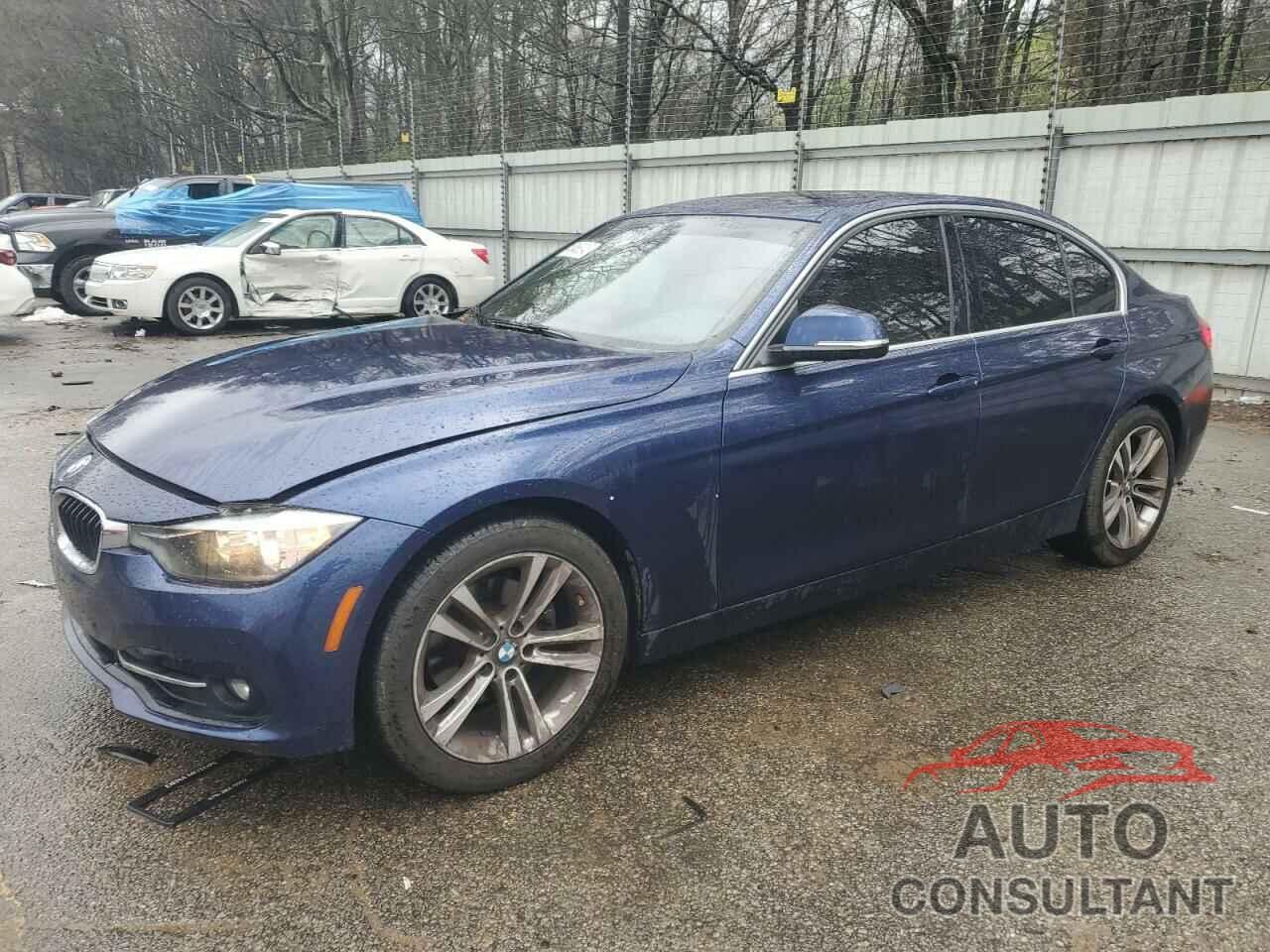 BMW 3 SERIES 2017 - WBA8B9G57HNU50551