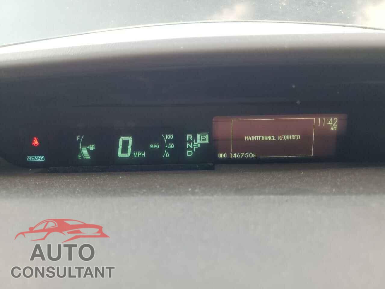TOYOTA PRIUS 2012 - JTDKN3DU9C1499047