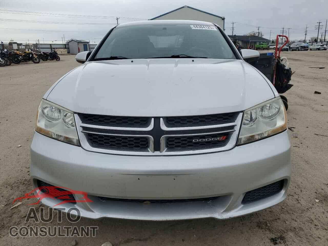 DODGE AVENGER 2012 - 1C3CDZCB2CN313839