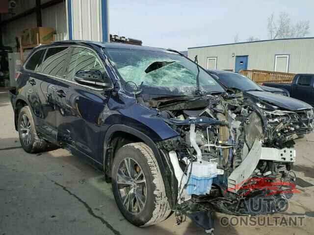 TOYOTA HIGHLANDER 2016 - 5TDJKRFH7GS246731