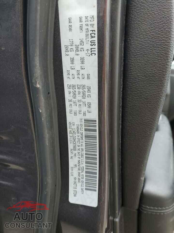 DODGE DURANGO 2017 - 1C4RDJDG0HC878899