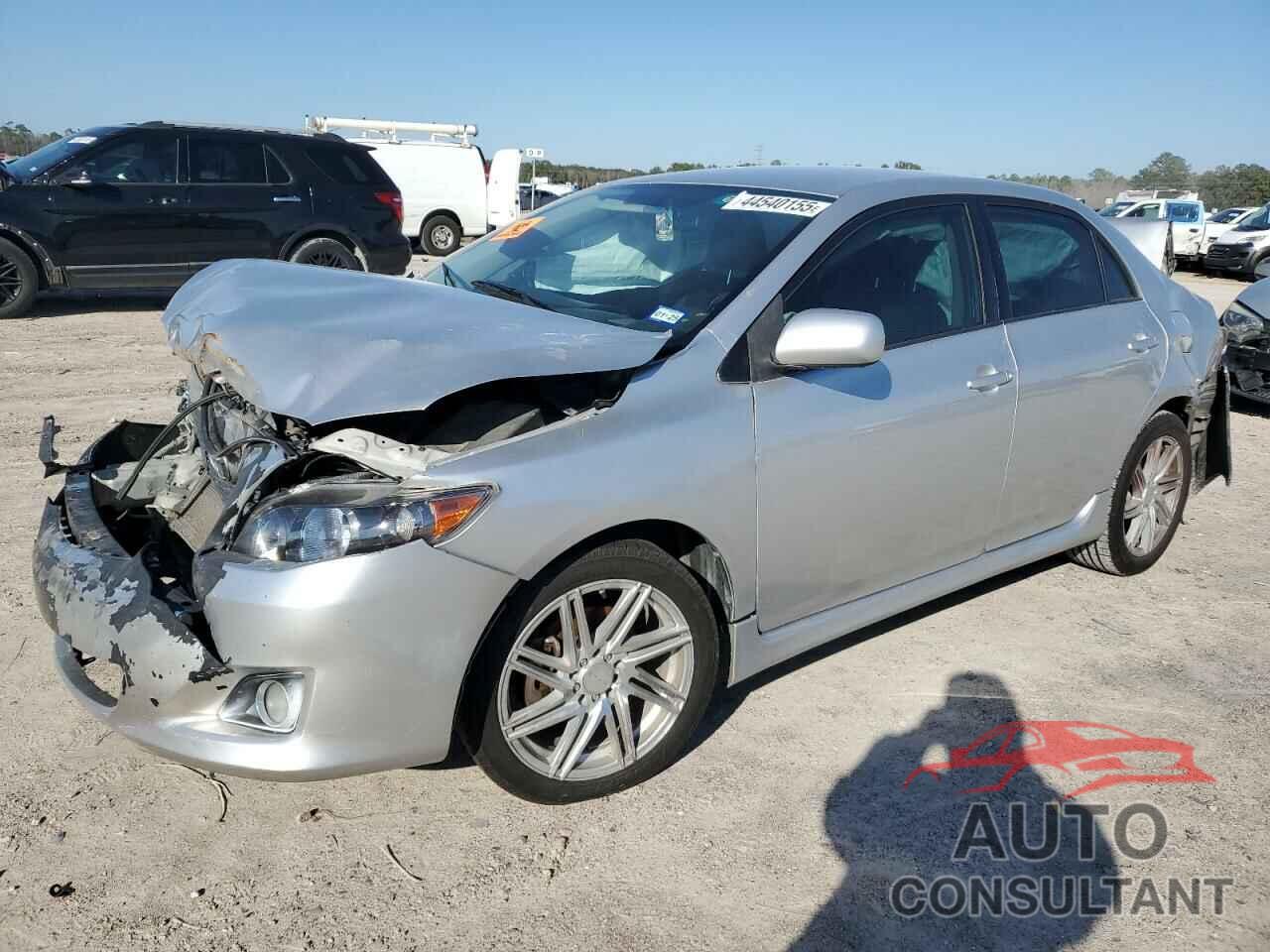 TOYOTA COROLLA 2009 - 1NXBU40E39Z117671