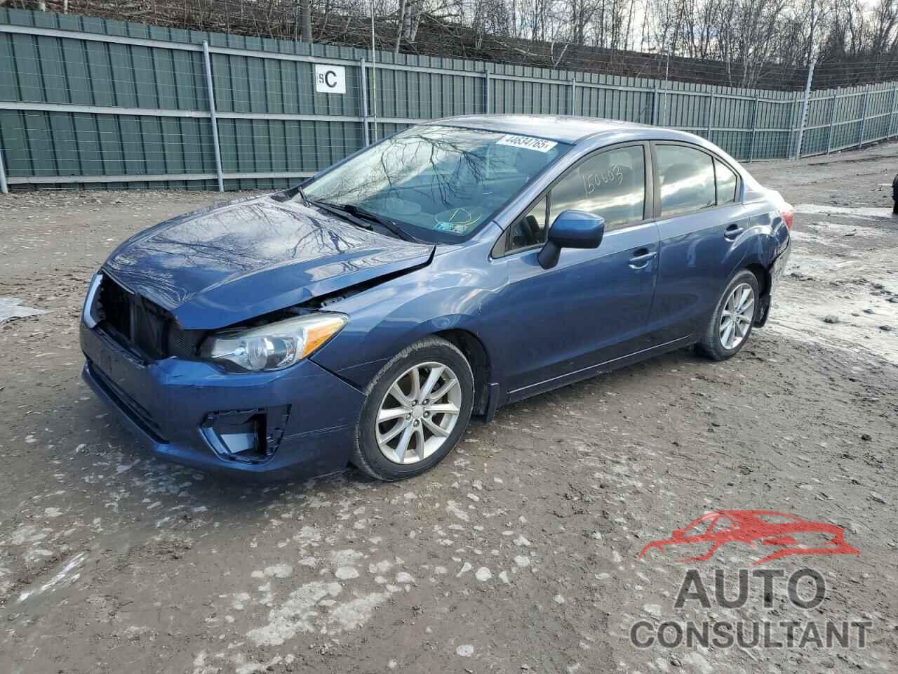 SUBARU IMPREZA 2012 - JF1GJAC68CH019862