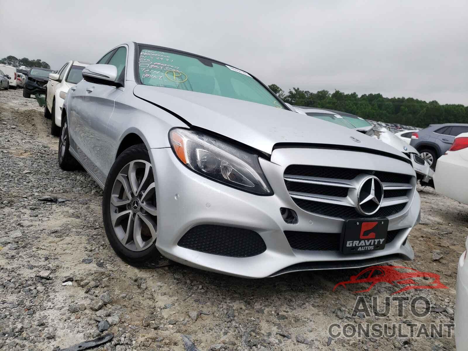 MERCEDES-BENZ C-CLASS 2018 - 55SWF4KB9JU241328