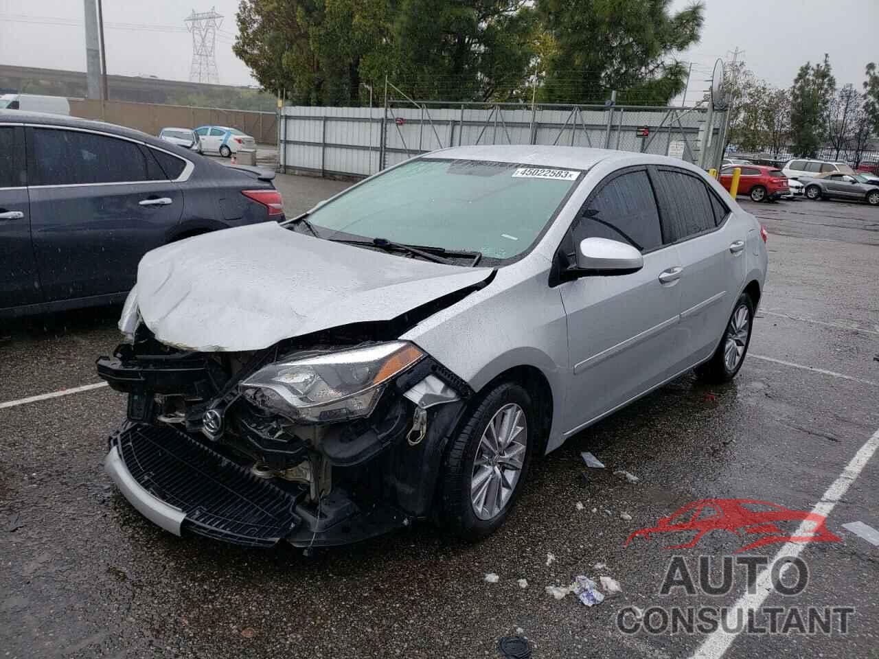 TOYOTA COROLLA 2015 - 5YFBURHE3FP339562