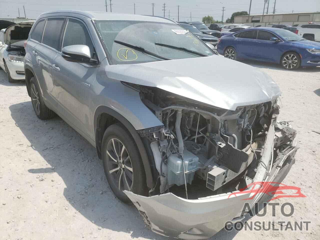 TOYOTA HIGHLANDER 2017 - 5TDJGRFH8HS030759
