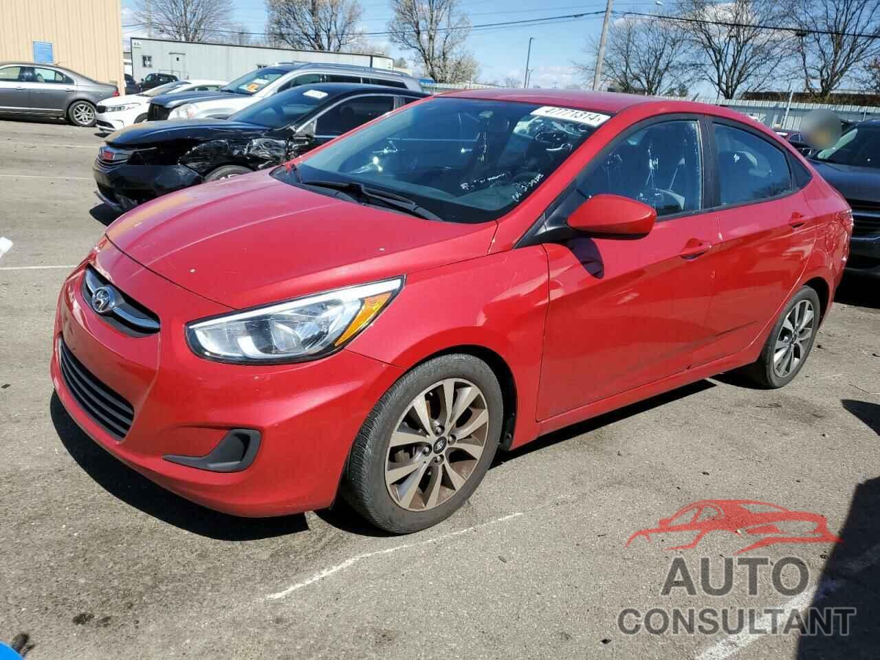 HYUNDAI ACCENT 2017 - KMHCT4AEXHU334414