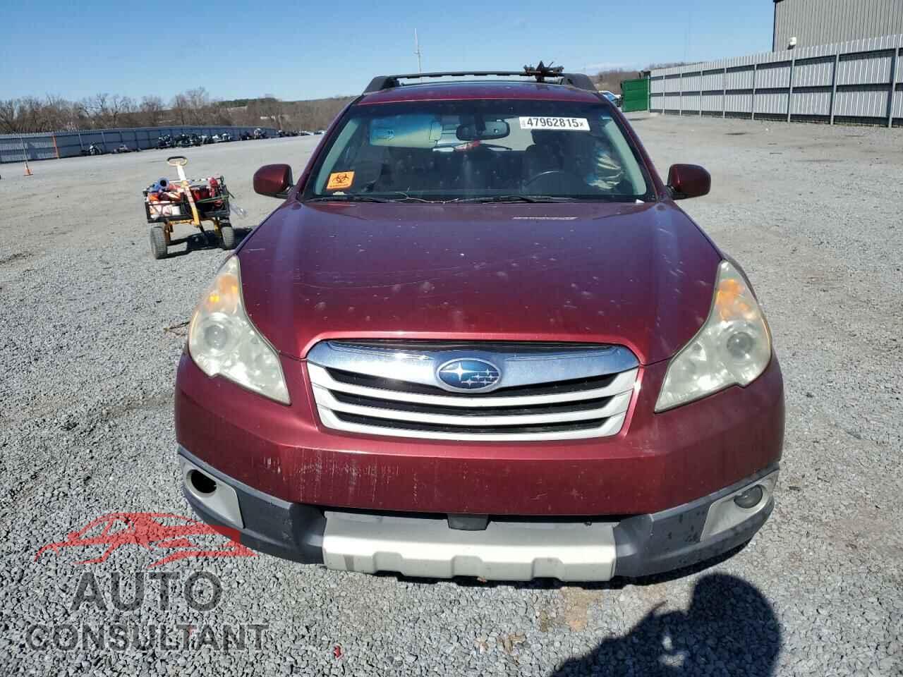 SUBARU OUTBACK 2011 - 4S4BRBKC4B3323711