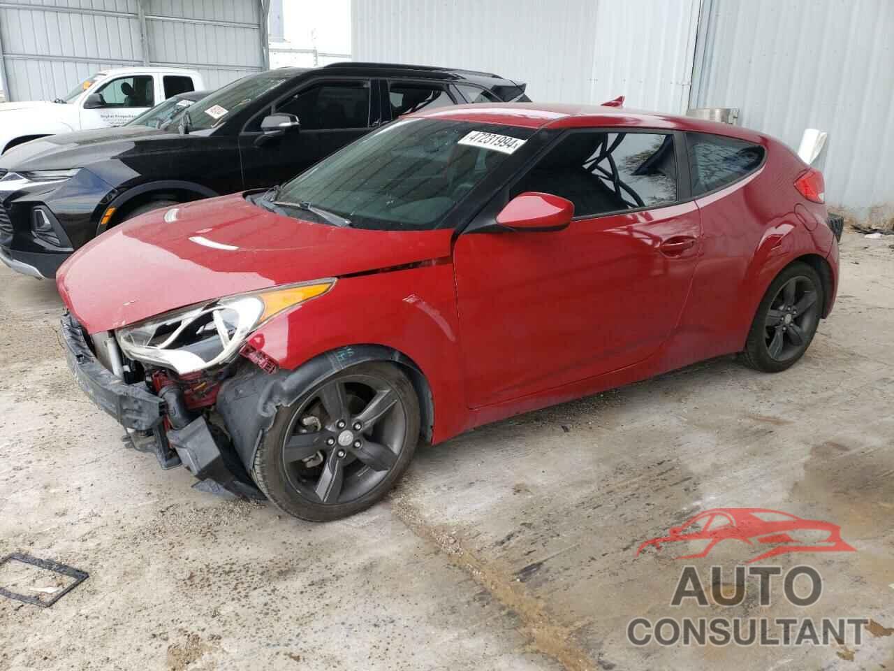 HYUNDAI VELOSTER 2016 - KMHTC6AD7GU281561