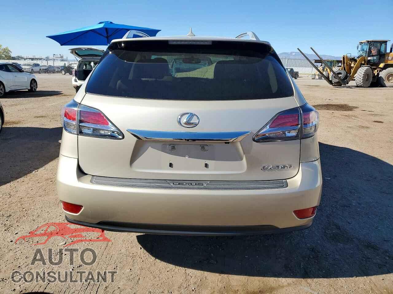 LEXUS RX350 2013 - 2T2BK1BA3DC217936
