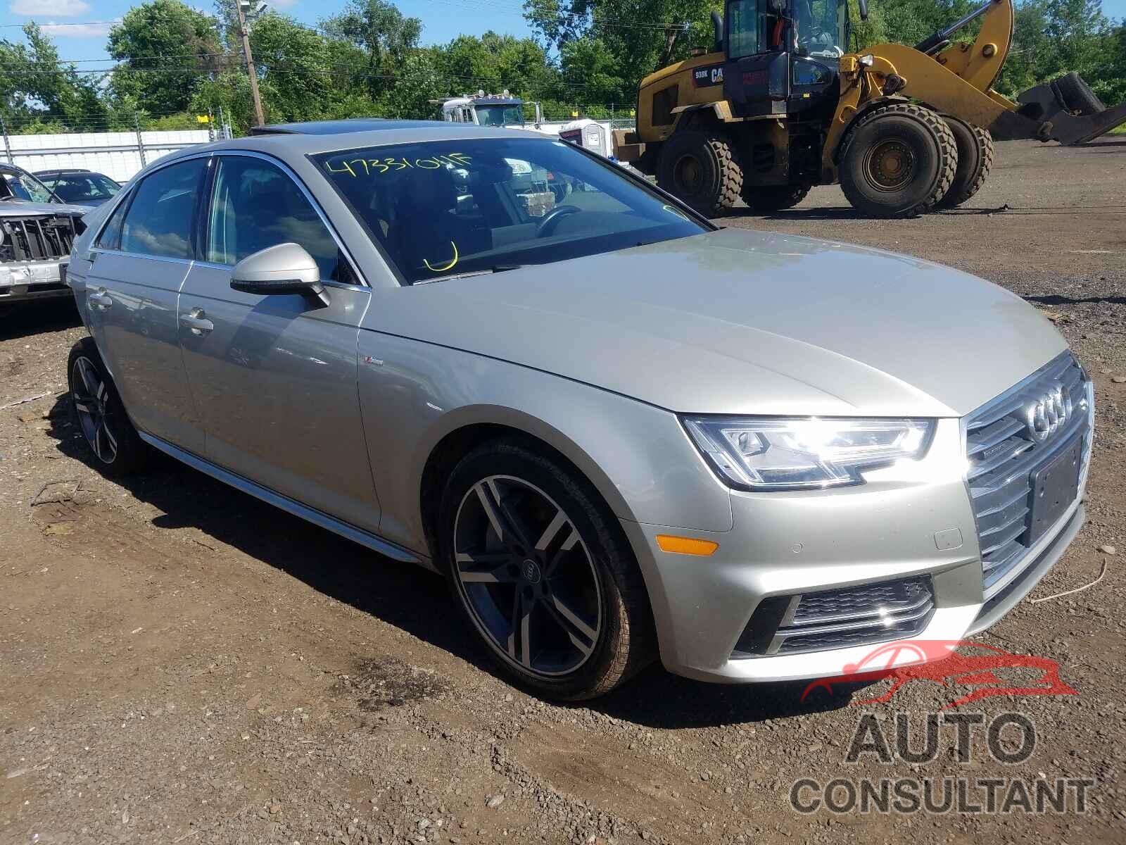 AUDI A4 2017 - WAUENAF40HN055504