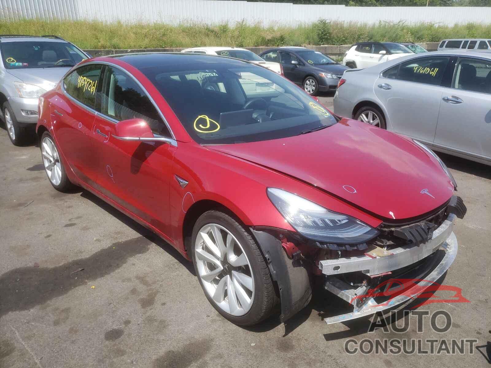 TESLA MODEL 3 2019 - 5YJ3E1EB4KF453749