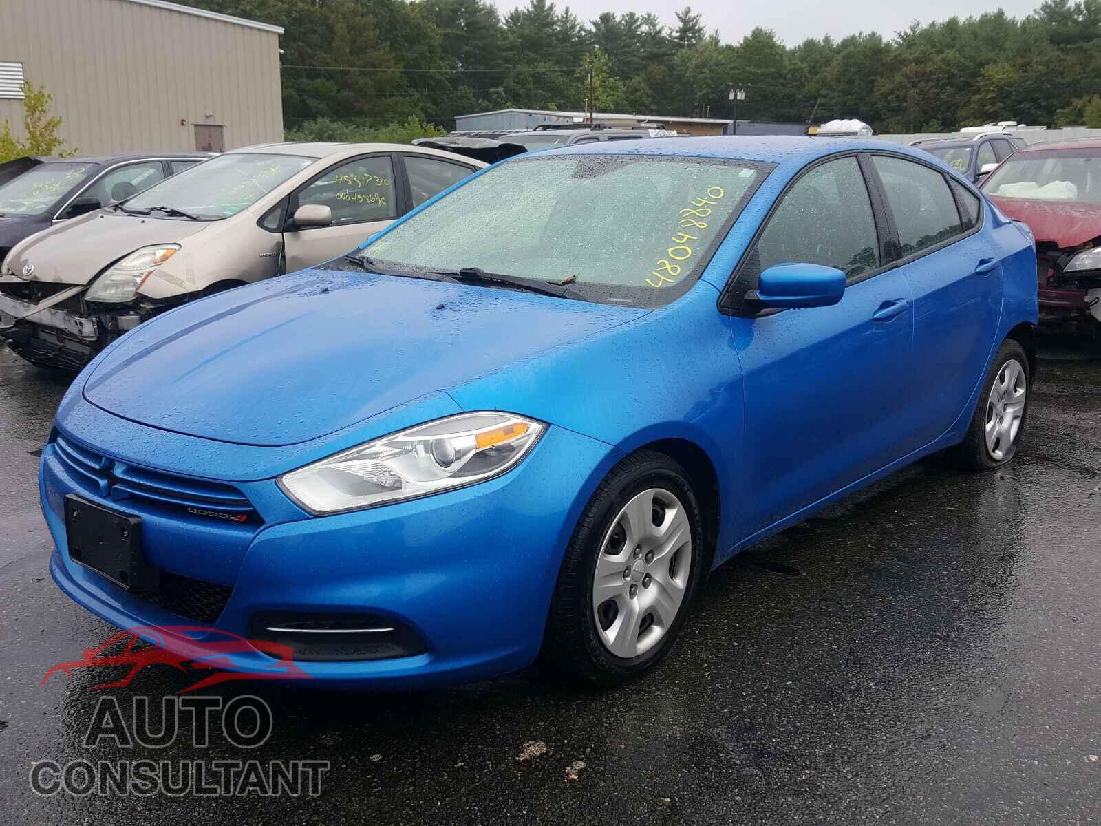 DODGE DART 2016 - 1C3CDFAA0GD564637