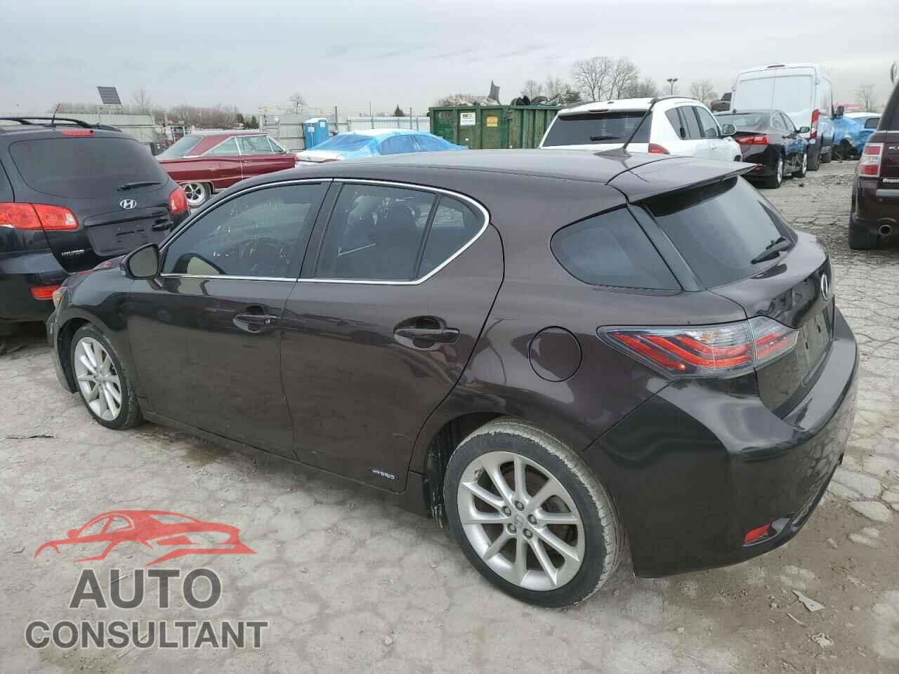 LEXUS CT 200 2012 - JTHKD5BH3C2063839