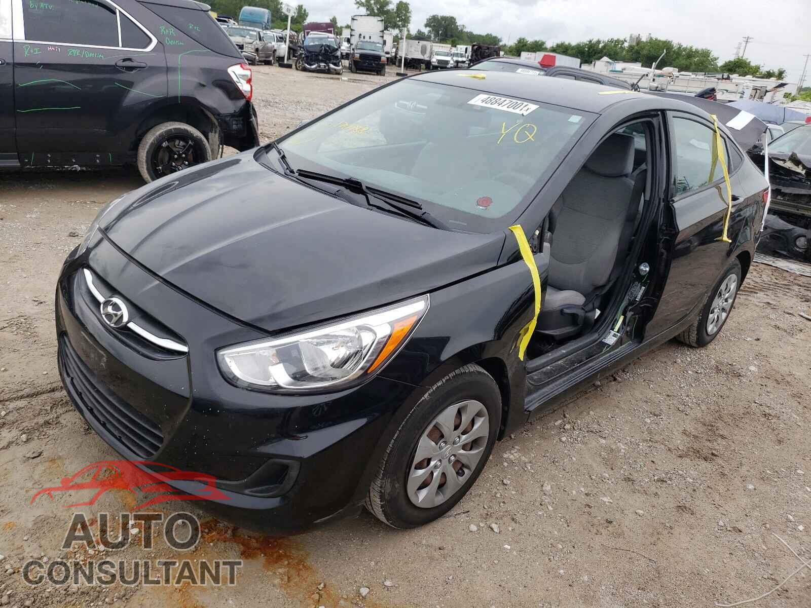 HYUNDAI ACCENT 2017 - KMHCT4AE5HU170988
