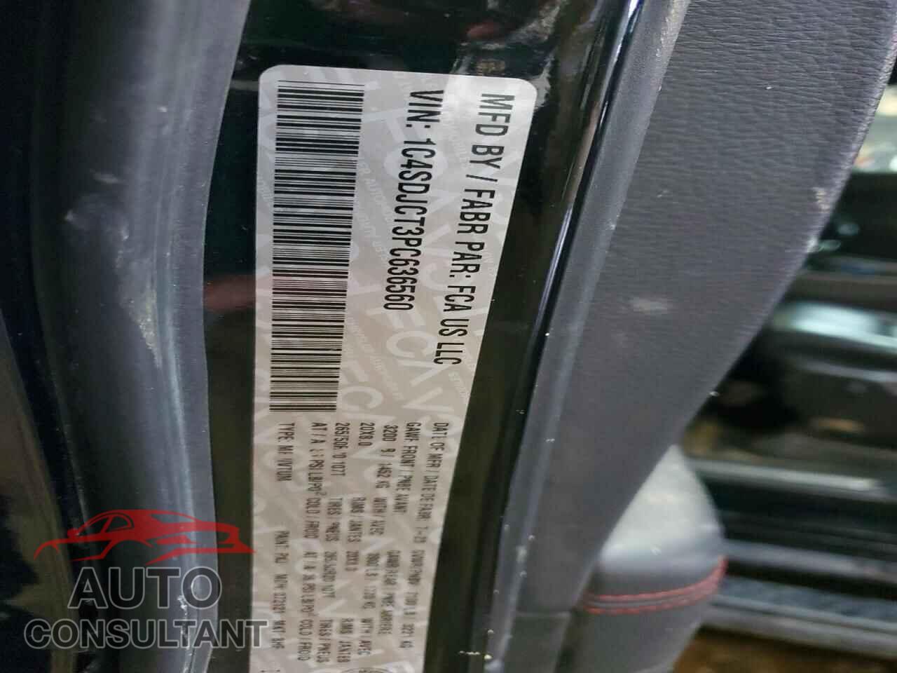 DODGE DURANGO 2023 - 1C4SDJCT3PC636560