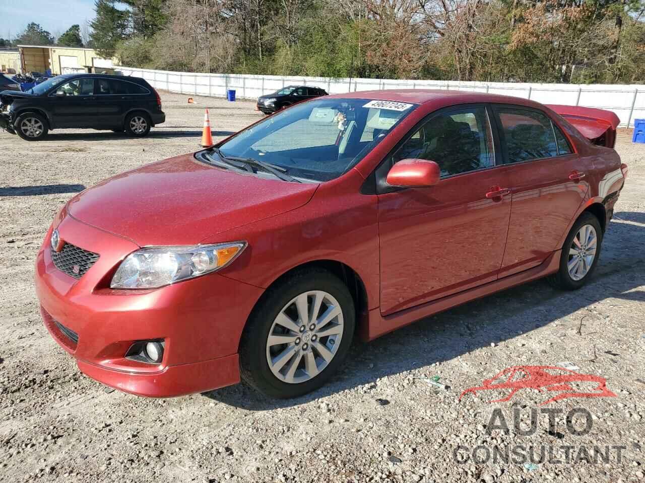 TOYOTA COROLLA 2010 - 1NXBU4EE7AZ334993