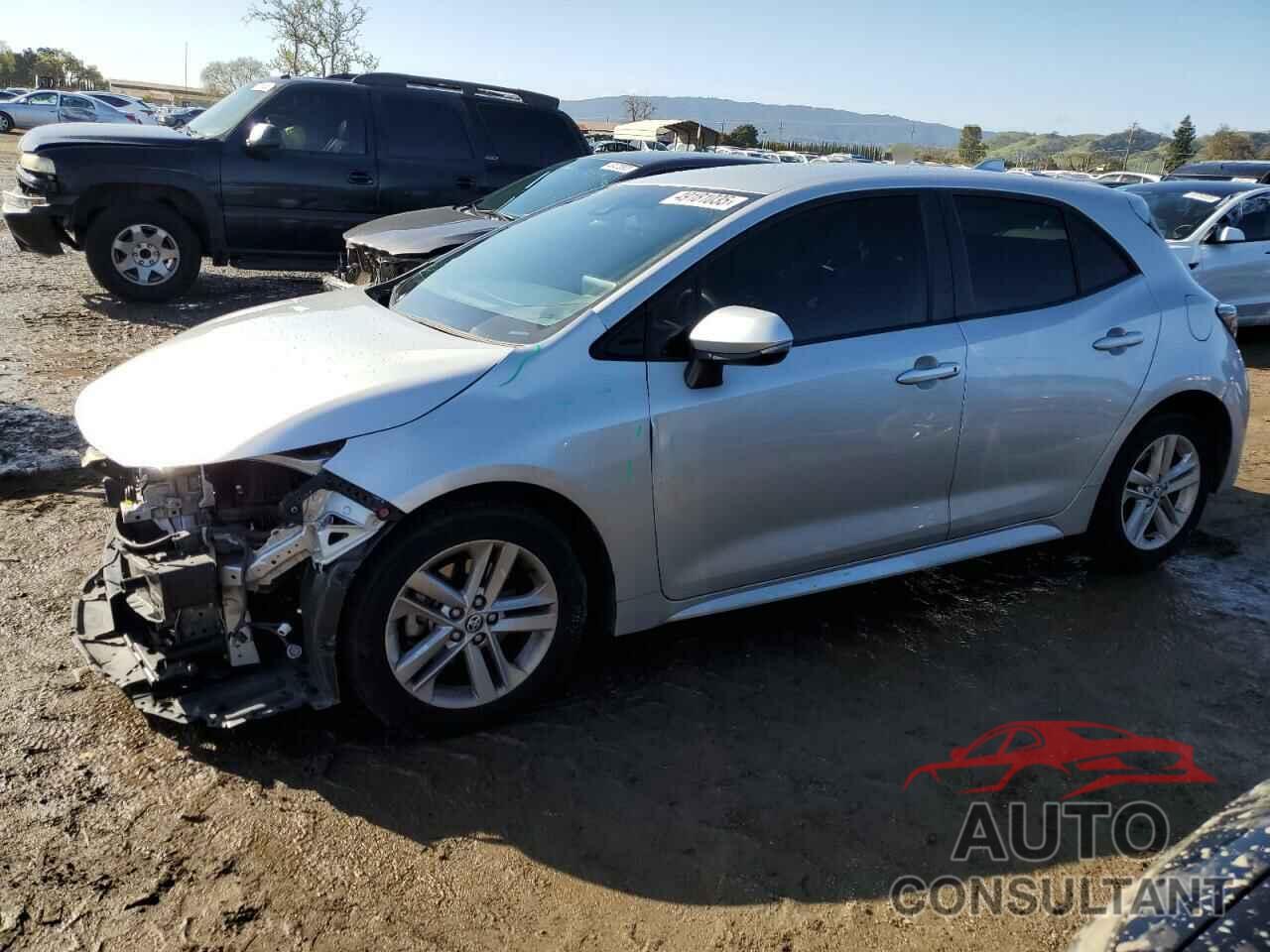 TOYOTA COROLLA 2021 - JTND4MBE7M3121968