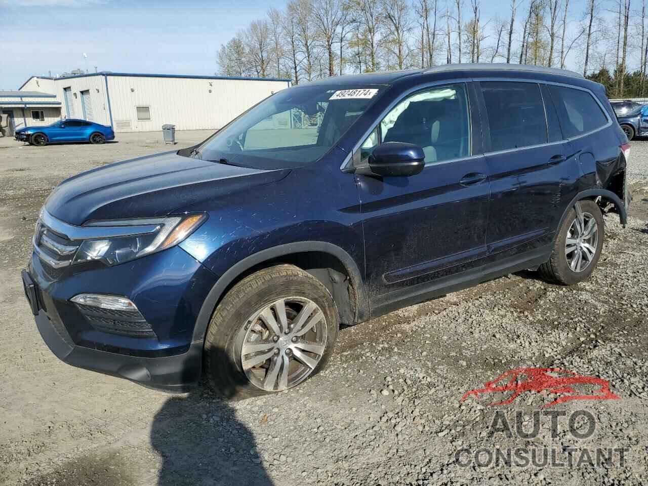 HONDA PILOT 2017 - 5FNYF6H66HB005147